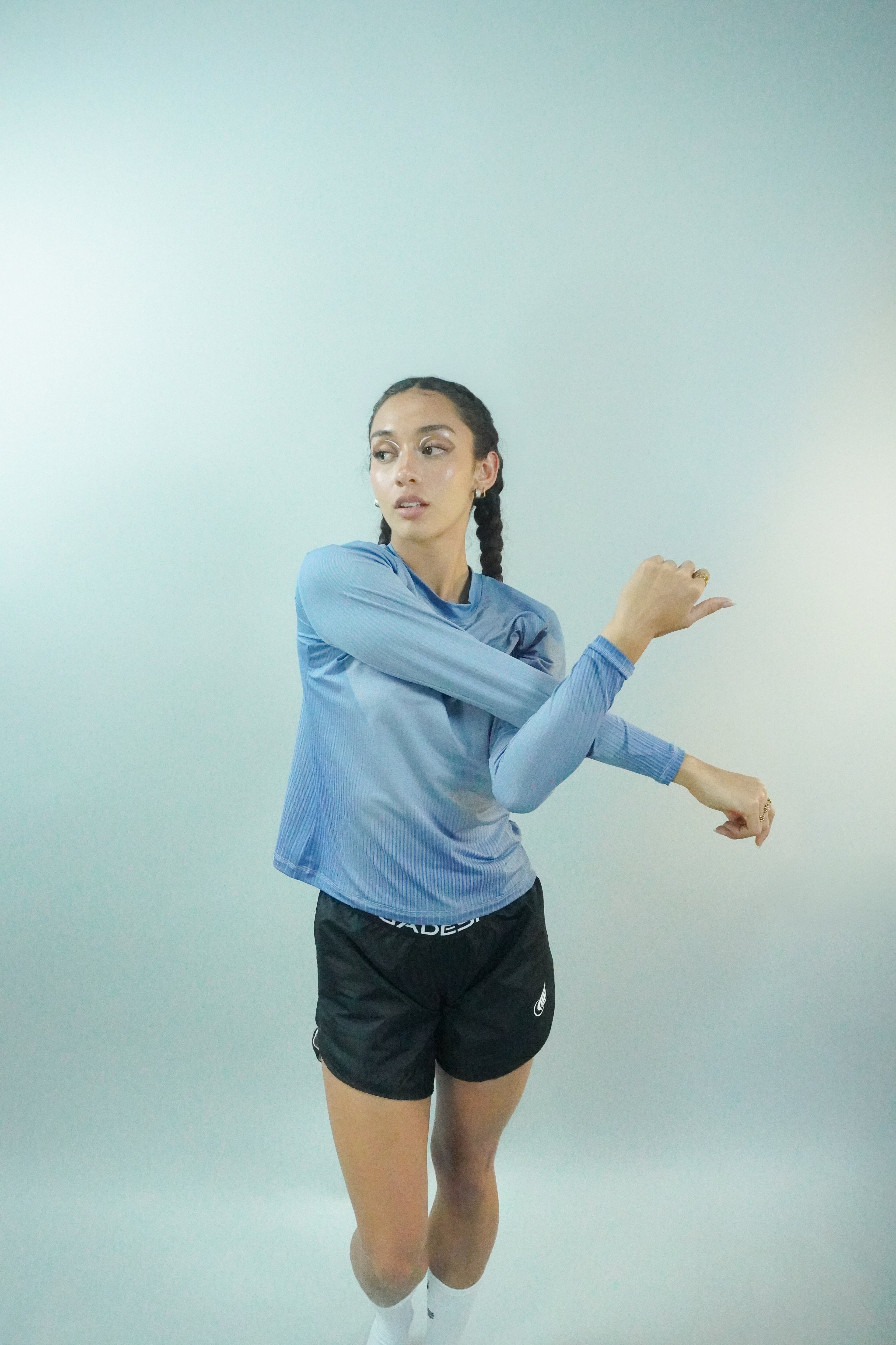 T-Shirt de Running Blush Wmns | Gadesh