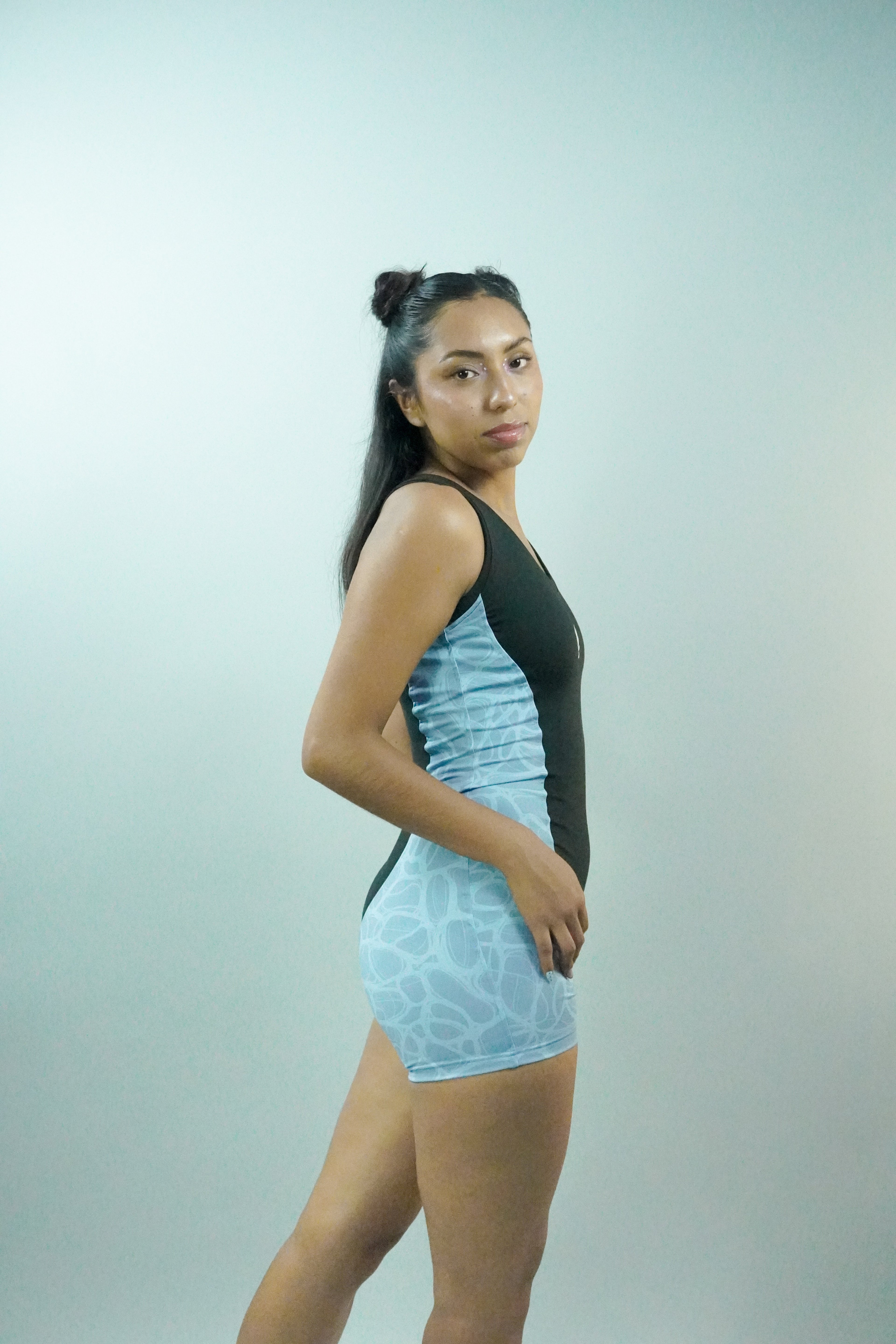 Swimsuit de Swimming Aqua Onesie Mid | Gadesh
