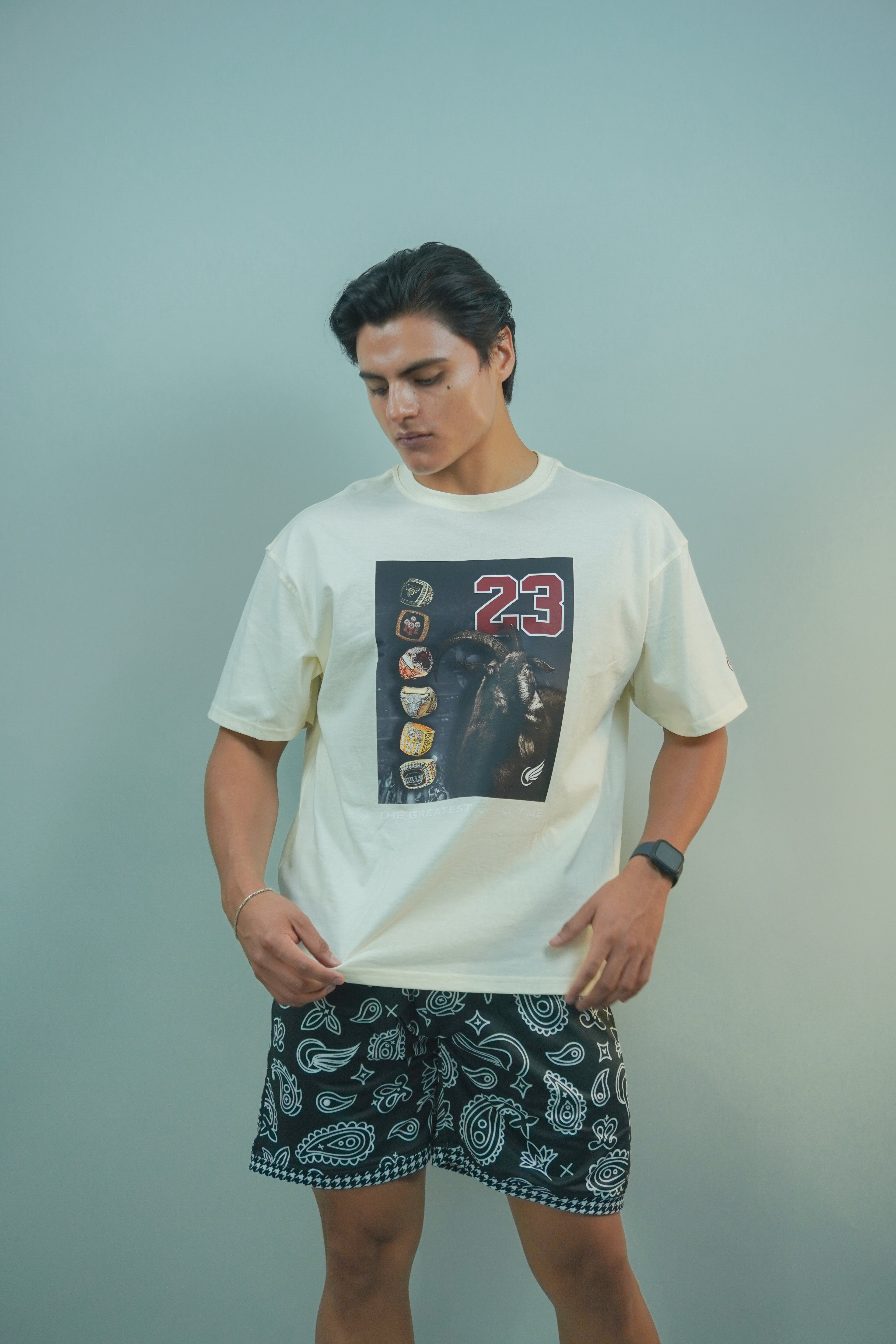 T-Shirt Goat Cream | Gadesh