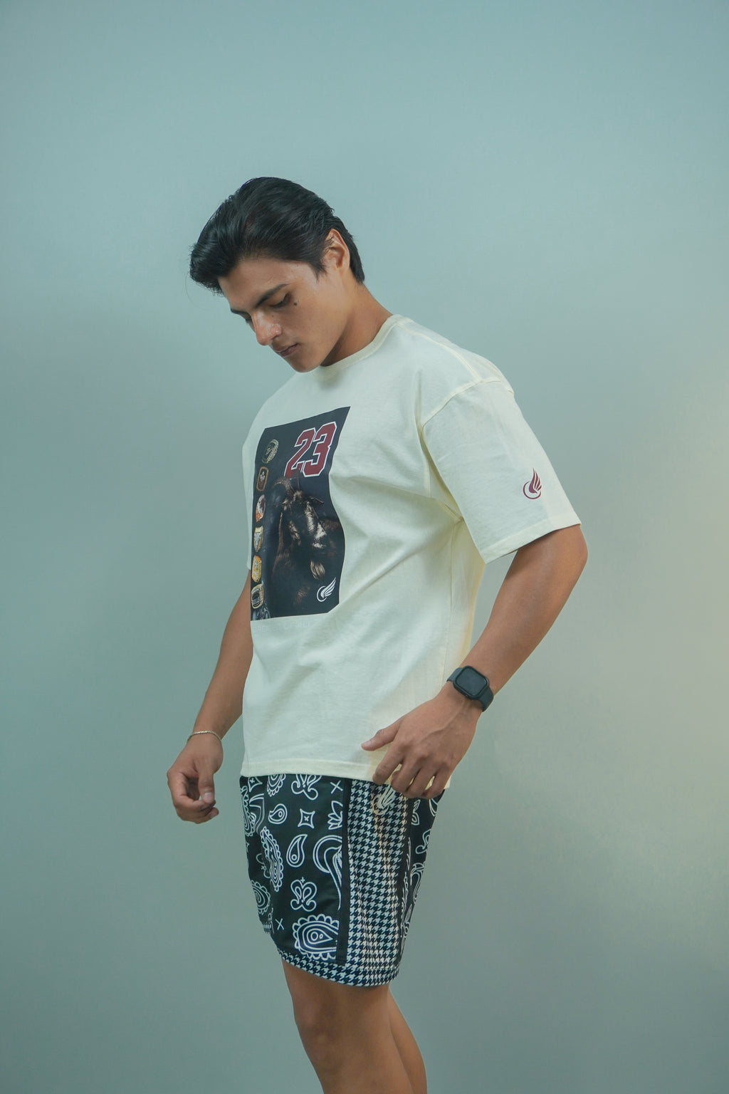 T-Shirt Goat Cream | Gadesh